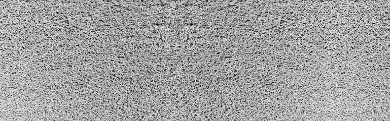 Panorama of White plastic doormat texture and background seamless