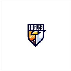 Eagle Simple Logo Template