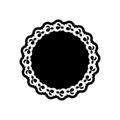 Indian mandala. black and white logo. Decorative round ornaments. Unusual flower shape. Oriental vector, Patterns of anti-stress therapy. Weaving design elements. Yoga logos vector.