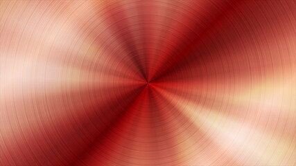 Abstract copper round gradient texture background