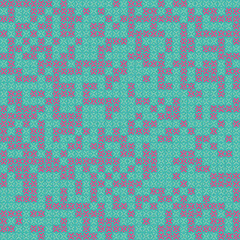 Abstract Geometric Pattern generative computational art illustration