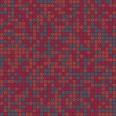 Abstract Geometric Pattern generative computational art illustration