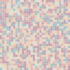 Abstract Geometric Pattern generative computational art illustration