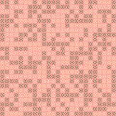 Abstract Geometric Pattern generative computational art illustration