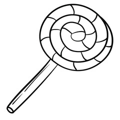 Lollipop bw