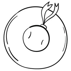 Wide-brimmed hat 3 bw