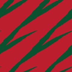 Christmas Brush Stroke Fur Seamless Pattern