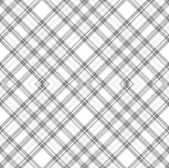 White Argyle Plaid Tartan textured Pattern Design