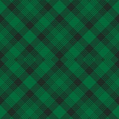 Green Argyle Plaid Tartan textured Pattern Design