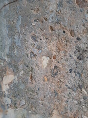 gray paint peeled off gravel mixed concrete texture 3