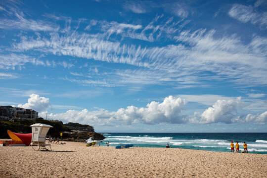 Lifeguard station at Bronte Beach