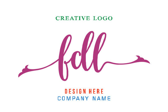 FDL lettering logo is simple, easy to understand and authoritative