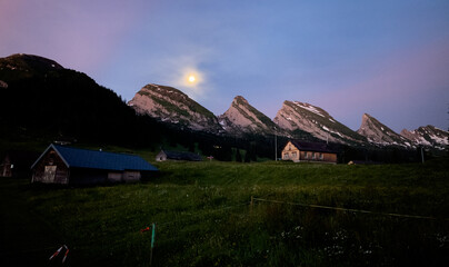 Schweiz Churfirsten Appenzellerland