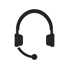 head phone icon design vector