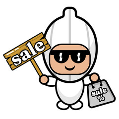 vector cartoon character vegetable mascot costume simple garlic discount sale