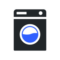 washing machine icon design vector