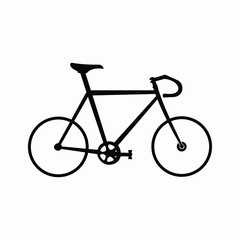 Obraz premium bicycle isolated on white