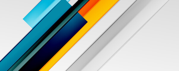 Color abstract lines trendy geometric background for business or technology presentation, internet poster or web brochure cover, wallpaper