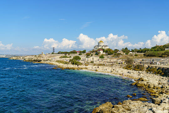 Sevastopol, Crime. St. Vladimir's Cathedral. Tauric Chersonesos