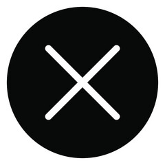 Fototapeta premium remove icon, close icon