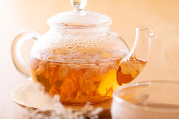 ハーブティ~ローズレッド