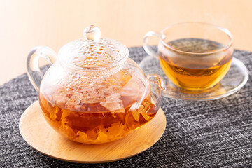 ハーブティ~ローズレッド