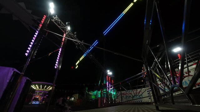 timelaps giostre risoluzione 4k
