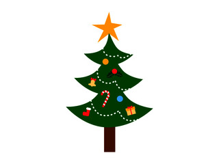 クリスマスツリーイラスト