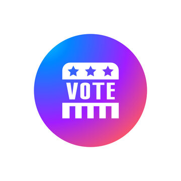 Vote - Sticker