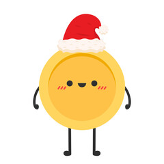 Coin character. wallpaper. free space for text. coin vector. paper bag vector.