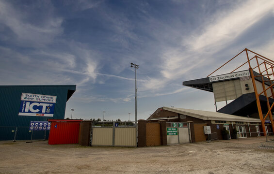 The Caledonian Stadium Is Home To Inverness Caledonian Thistle Football Club In The Scottish Highlands, UK