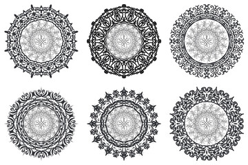 set of elements for design