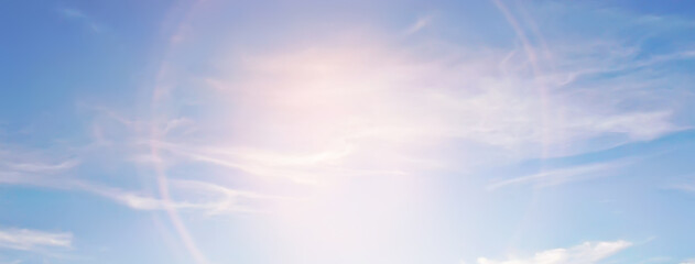 sun sky flare background top, sunlight clouds abstract