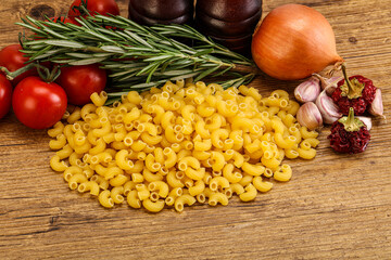 Raw Italian wheat pasta - Chifferi rigati