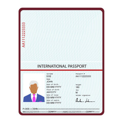 Passport Identification Document