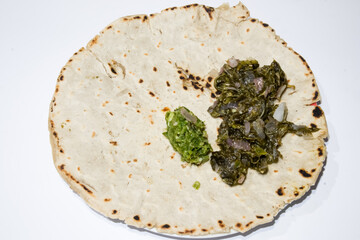 bread with vegetable