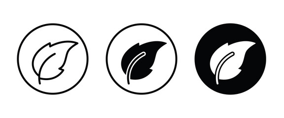 leaf nature, Sprout, plant, Leaves, organic plant, growth conditions, Floral branch icons button, vector, sign, symbol, logo, illustration, editable stroke, flat design style isolated on white linear