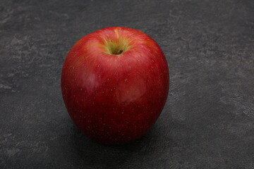 Red sweet tasty apple fruit