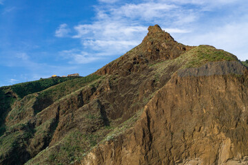 Fototapeta na wymiar Mountains on the island of La Palma, Spain