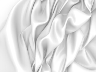 Abstract white fabric texture background