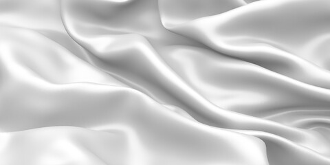 Abstract white fabric texture background