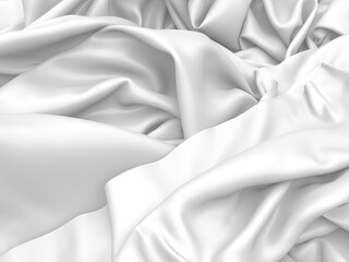 Obraz premium Abstract white fabric texture background