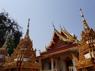 Naklejka premium temple in Laos