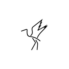 ostrich line logo