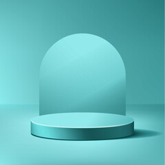 Black gold product display podium is perfect for your product, this background is editable again