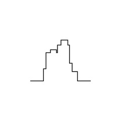 continuous line building