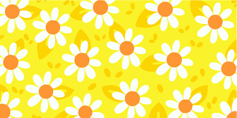 Adorable And Sweet Lilies Doodle Pattern Exclusive Vector