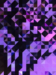 Graphical Abstract Painting Art Background Texture,Abstract Colorful Geometrical Artwork Poster,Modern Conceptual Art,Synthwave Aesthetic Vaporwave Poster Print