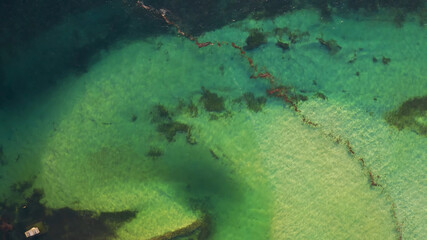 Azure lagoon. Dream beach. The purest water