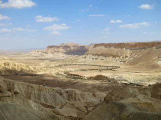 Foto op Plexiglas Wadi Zin, Negev, Israel © AGAMI
